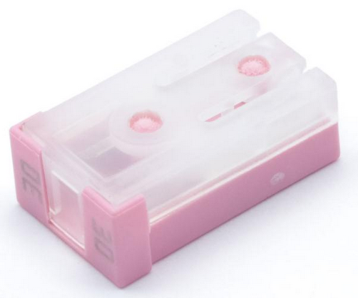 FUSE MCASE FEMALE SLOTTED 30A PINK